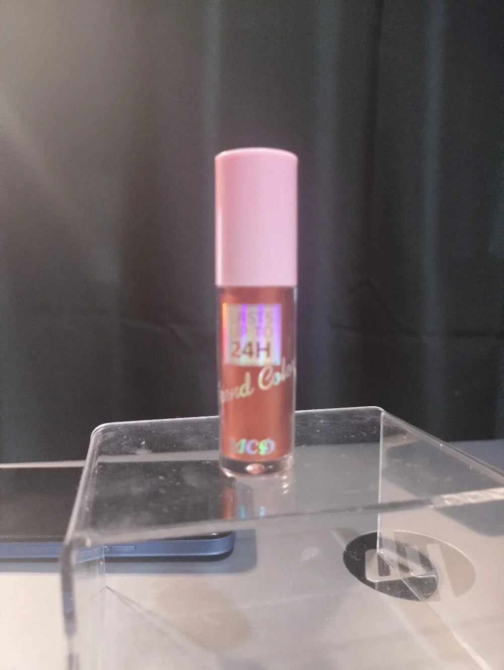 Long-Wear Liquid Lipstick - Pink Cap, Brown Shade